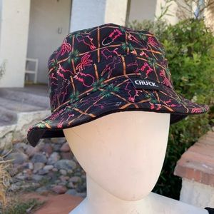Chuck bucket hat one size black color